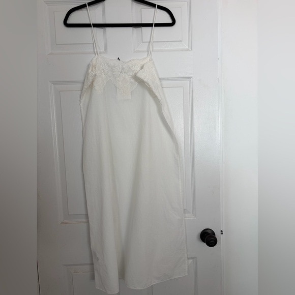 ZARA - white slip dress - NEW WITH TAGS - Picture 2 of 2